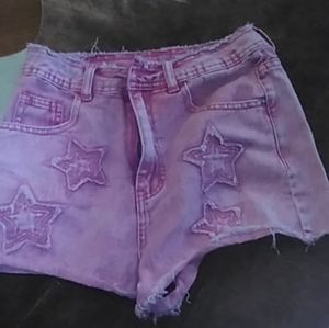 Pink Shein shorts